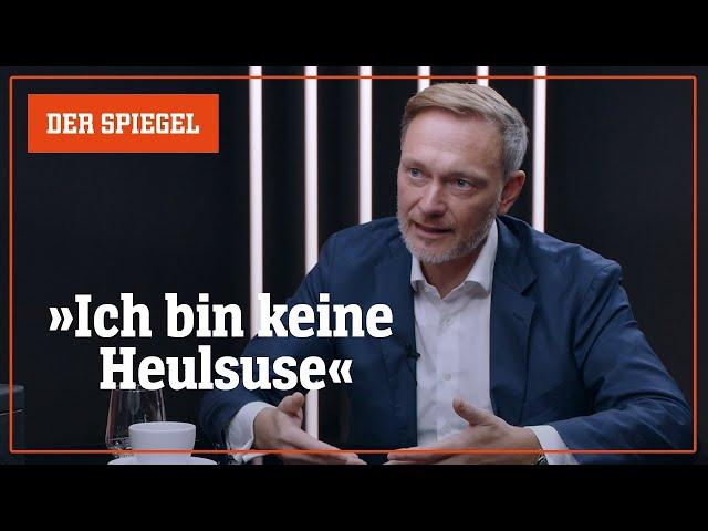 Ampel vor dem Aus? – Christian Lindner im Spitzengespräch | DER SPIEGEL