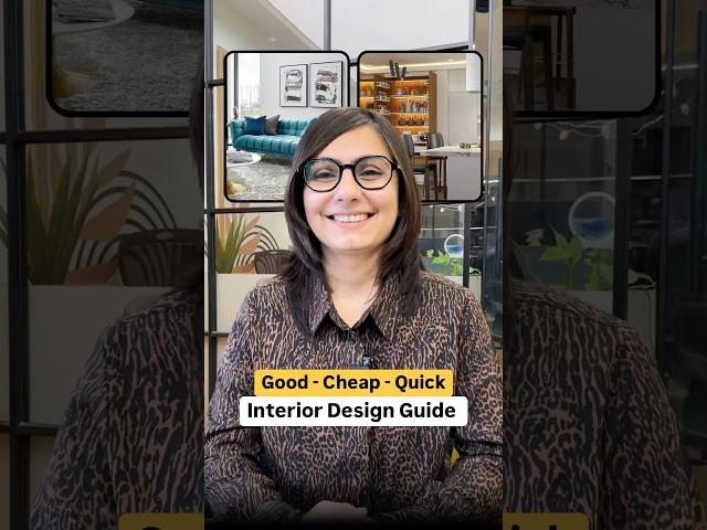 Good, Cheap & Quick – You Can Only Pick 2 | Interior Design Ideas #home