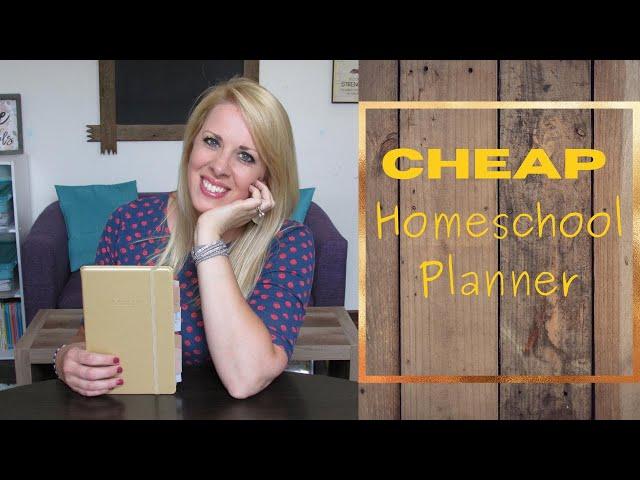 CHEAP Homeschool Planner//Bullet Journal//DIY