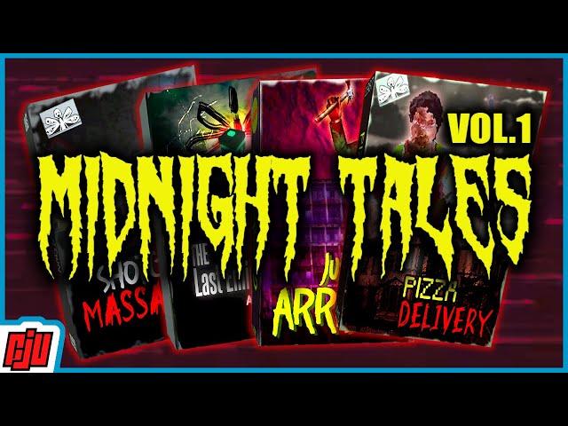 Midnight Tales Vol. 1 | Horrifying & Disturbing VHS Tapes | 4 Indie Horror Games