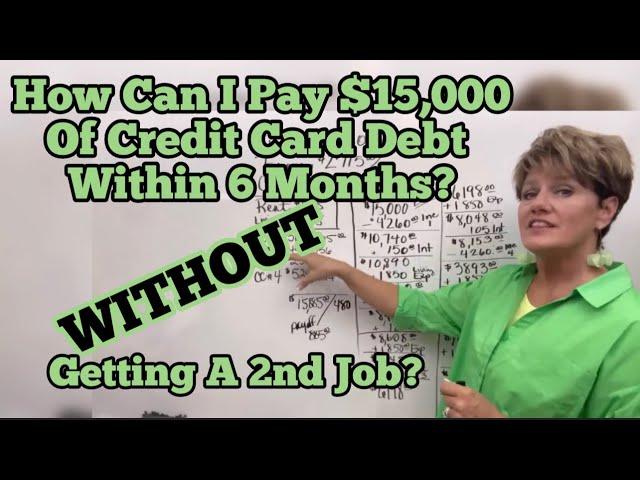 $15k Debt Gone in 6 Months? How?