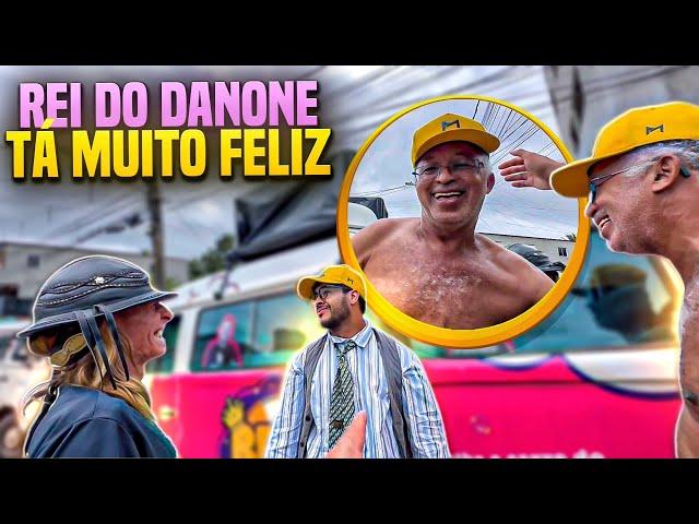 REI DO DANONE TA MUITO FELIZ COM A KOMBI NOVA | REI DO DANONE