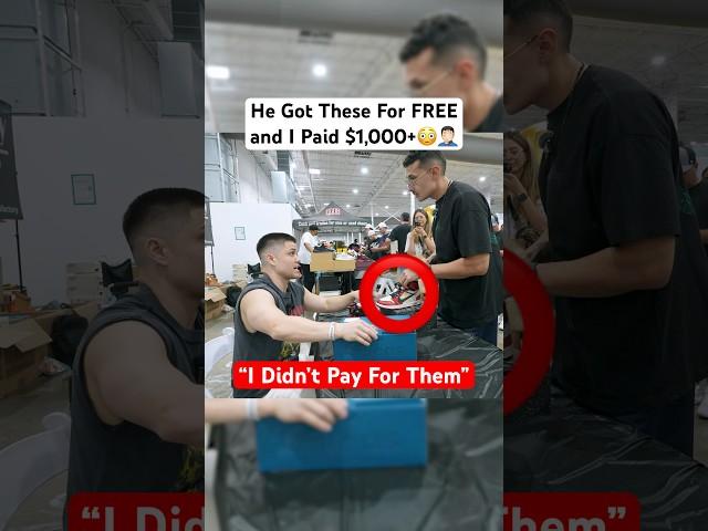 Paying $1,000+ for His FREE Jordans! #sneakers #shoes #stream #jordans