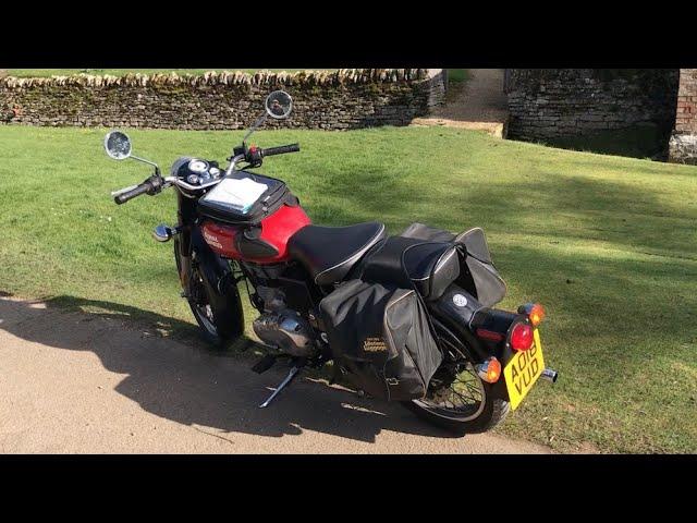 By Royal Enfield along quiet rural lanes to a medieval gem