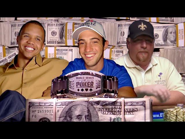 World Series of Poker Main Event 2009 Final Table with Phil Ivey, Joe Cada & Darvin Moon #WSOP