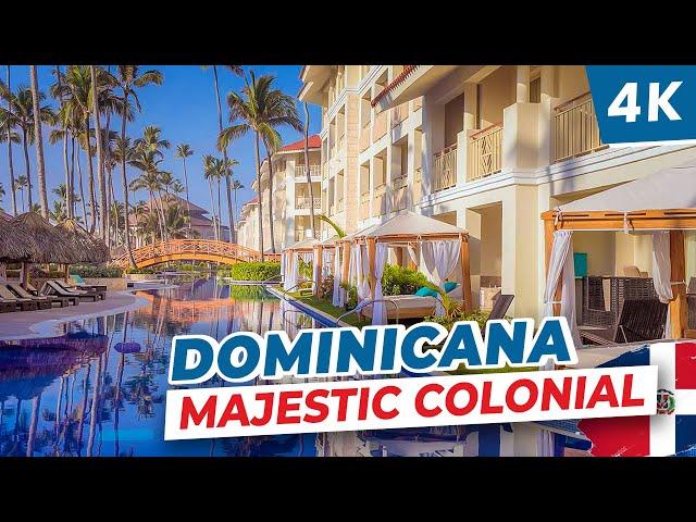 [4k]  Walk in Majestic Colonial, Punta Cana, Dominican Rebublic