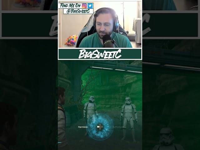 These are not the droids you're looking for. #StarWars #JediSurvivor #BigSweetC #Livestream #Shorts