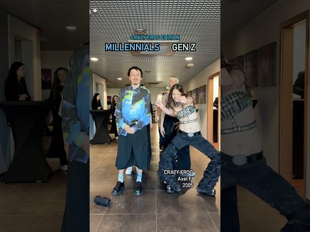 CRAZY FROG VS ORIGINAL SONG WHO’S GOT THE BEST MOVES? MILLENNIALS VS GEN Z