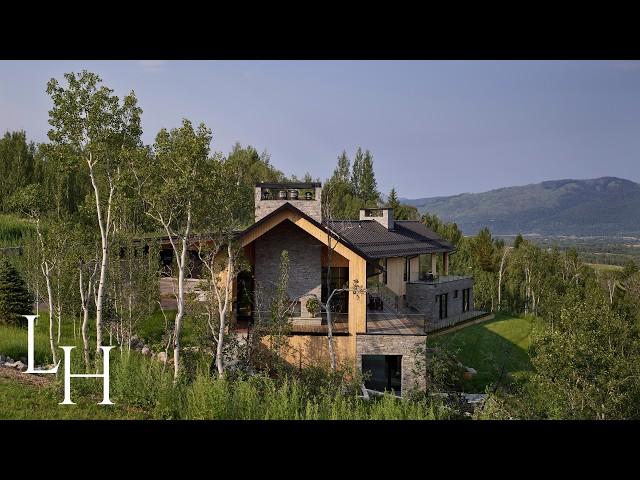 Inside a $23,000,000 Mountain Home in Wyoming, USA With Spectacular Nature Views