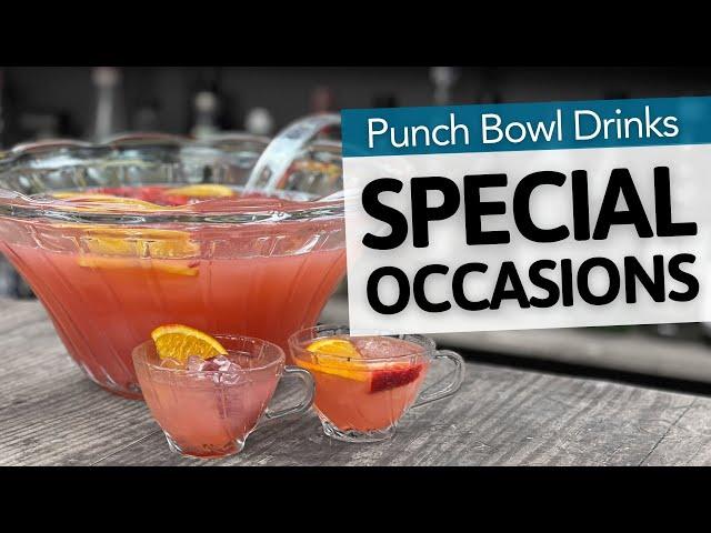 New Years Eve & Christmas Punch Bowl Recipes | Cocktail Inspiration | Drinkstuff