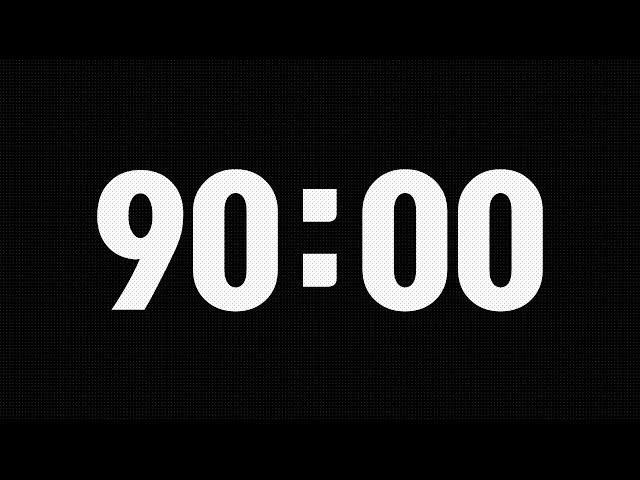 90 Minute Timer / 90분 타이머