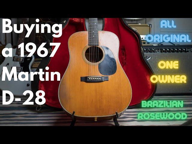 Buying an all original, 1967 Martin D-28...this story is amazing.