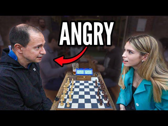 Father Wants REVENGE After I Beat His Daughter In Chess...