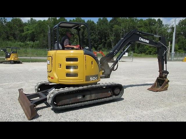 2020 John Deere 50G mini excavator C&C Equipment