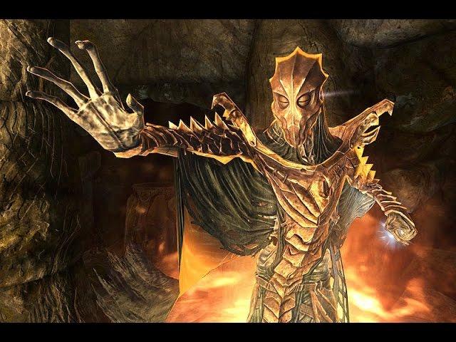 Skyrim: Boss Fight - Dragon Priest (Ahzidal) (LEGENDARY)