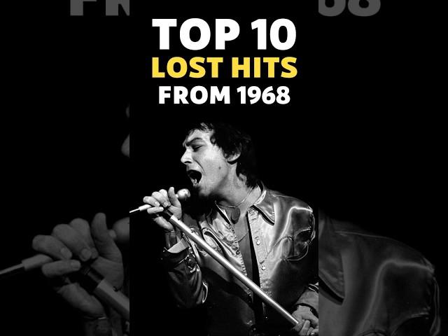 Top 10 Lost Hits from 1968 You Need to Hear  #music #musicshorts #top10