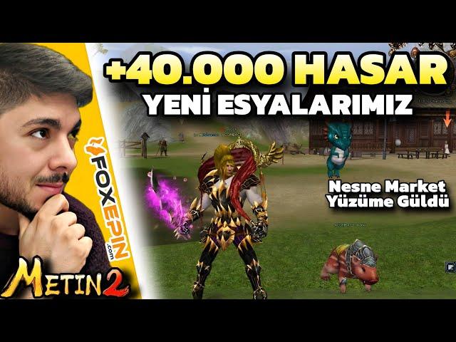 Metine 40K Hasar | Şamana Yeni Silah | Çark | Metin2 TR Ruby#320 #metin2 #metin2tr #metin2ruby