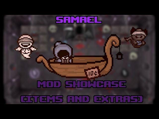 Spirits, bones and Ferrymans! - Samael Mod Showcase (Items and Stuff) | Tboi Repentance