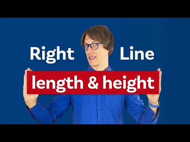 The right Line Length & Line Height in Typography