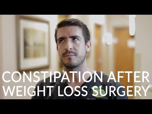 Are you Constipated after Weight Loss Surgery?