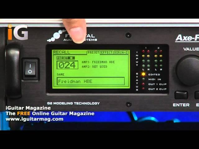 Fractal Audio AXE FX II  Review With Tom Quayle - iGuitar Magzine Issue 10