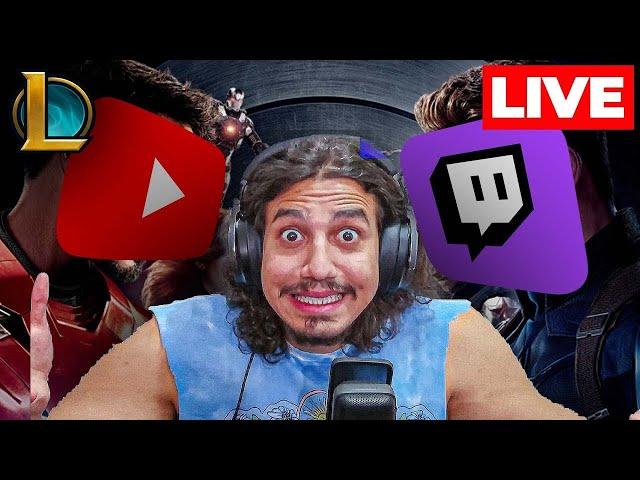 5v5 PLATINA - TWITCH x YOUTUBE  | !pix