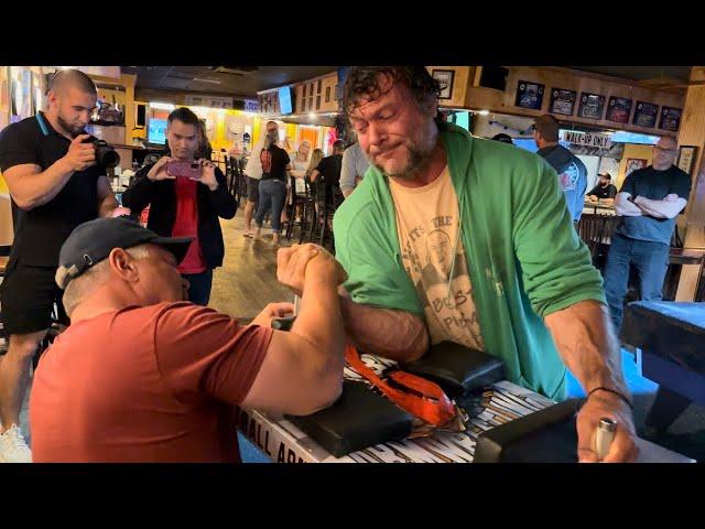 Devon Larratt vs John Brzenk armwrestling East West Finals VIRGINIA #devonlarratt #johnbrzenk #1v1