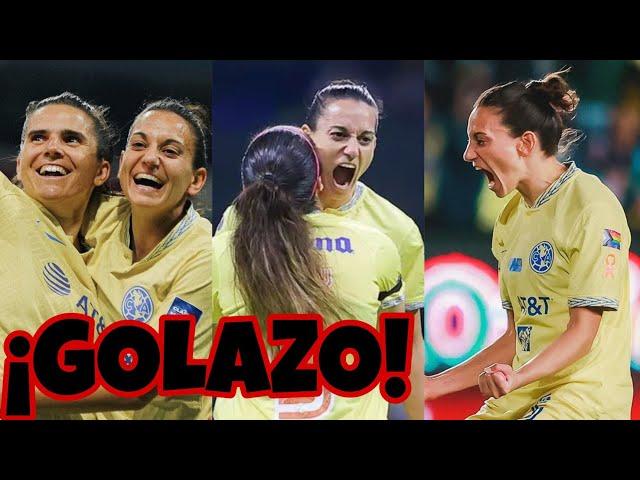 GOLAZO de KACI - VOLAMOS al CAMPEONATO - América 2-0 Pachuca (4-1)- Final Liga MX Femenil 2023