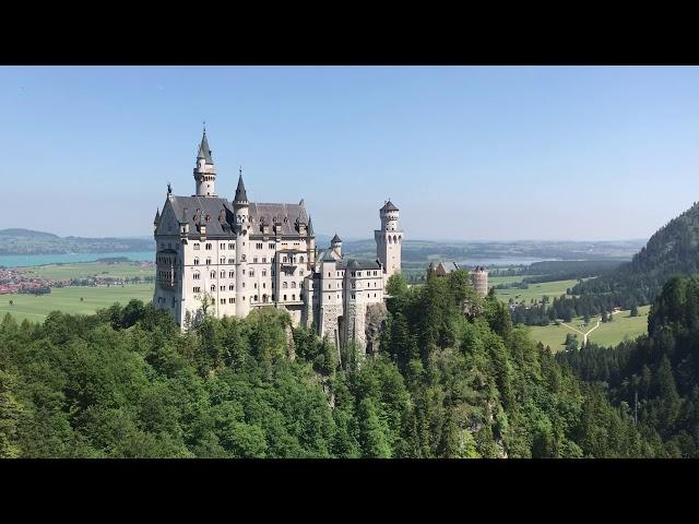 Euro Vacation VLOG AJBFAM Neuschwanstein Castle Queen Mary Bridge View & Exit