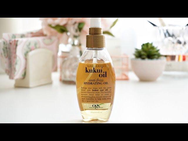 Why I love OGX Kukui Oil Anti Frizz Hydrating oil