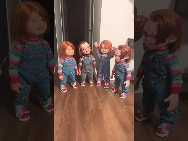 Chucky and his pals #chucky #halloween #collection #neca