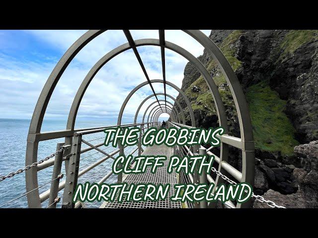 The Gobbins Cliff Path, Northern Ireland.