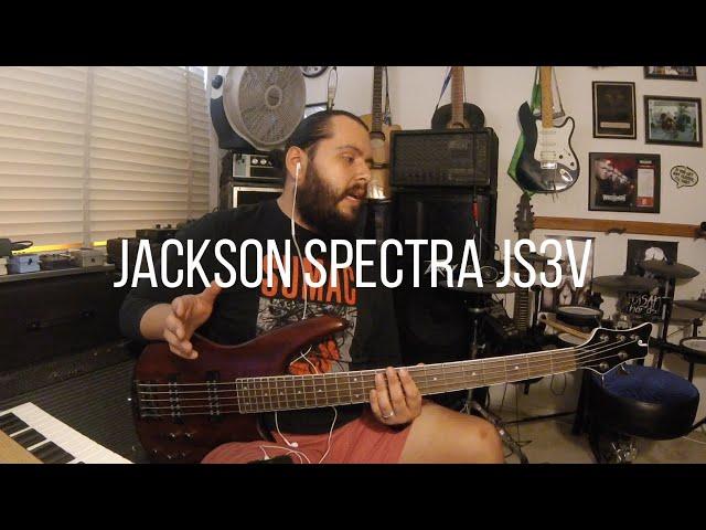 Jackson Spectra JS3V Bass | Demo by Brandon Michael