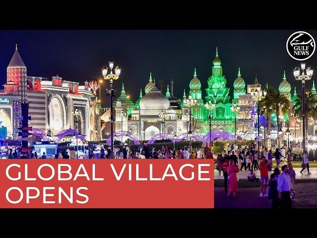 'A More Wonderful World': Dubai's Global Village opens with new attractions