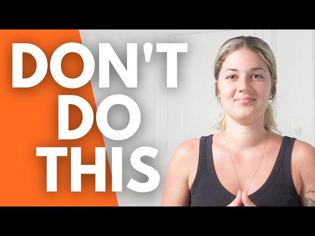 What NOT To Do After Closing On A House | TOP 5 Mistakes 2022