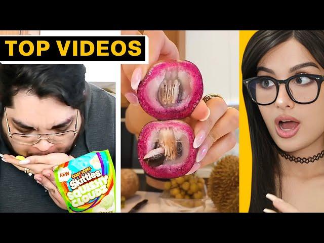 We Tried Rare Snacks From Around the World! | SSSniperWolf