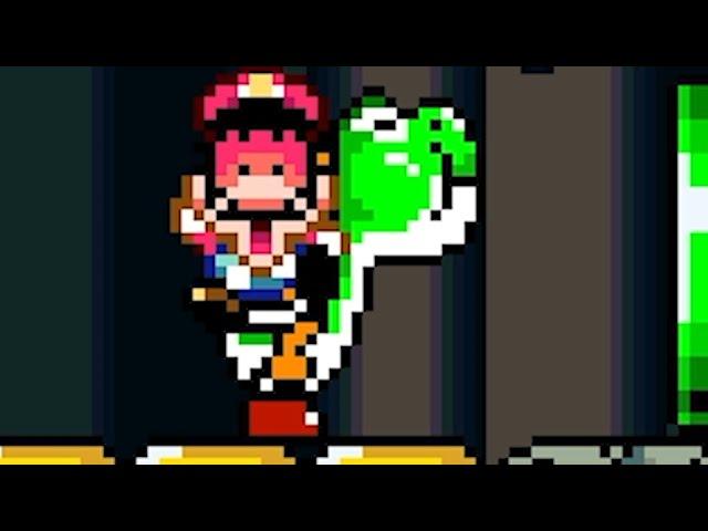 Can you beat a level in SMW while dead?