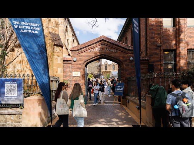 Sydney Open Day 2023 | The University of Notre Dame Australia