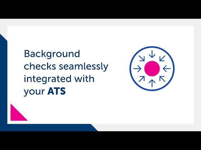 Background Check ATS Integrations — Accurate Background