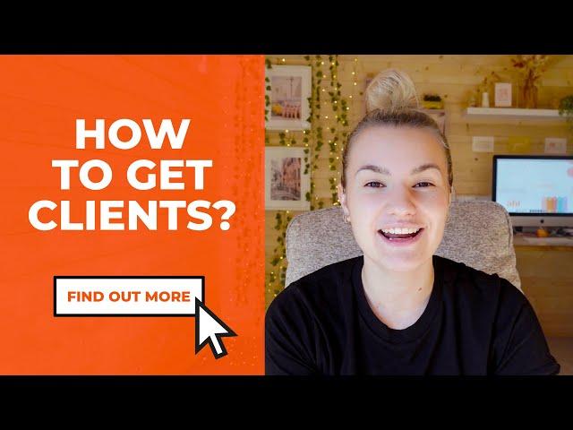 How to get clients as a Freelance Graphic Designer