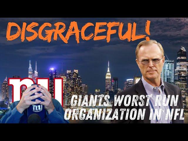 The New York Giants Are An Absolute DISGRACE!