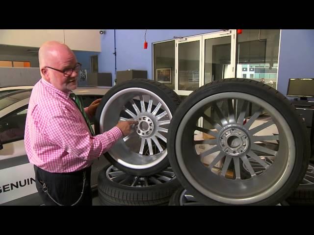 Mercedes-Benz/Holden counterfeit wheel pothole test cracking