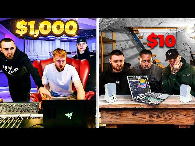 $1,000 Studio vs $10 studio: who makes the better beat?