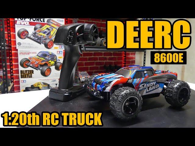 DEERC 8600E 1:20th Mini 4WD RC Truck Review