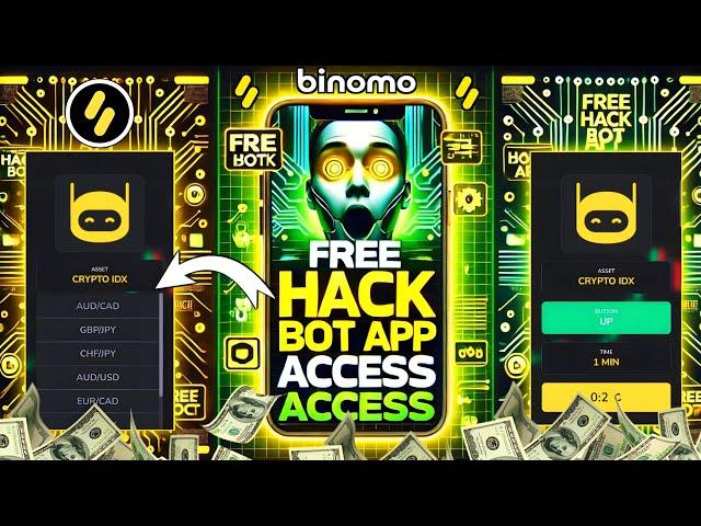 Binomo Free Hack Bot App Access  100% Winning bot  Binomo 1 Minute Bot