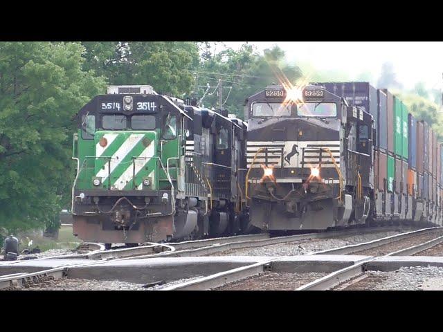 [0V] Railfanning the Piedmont Sub: Black Horses Between Buford and Cornelia GA, 05/03/2015 ©mbmars01