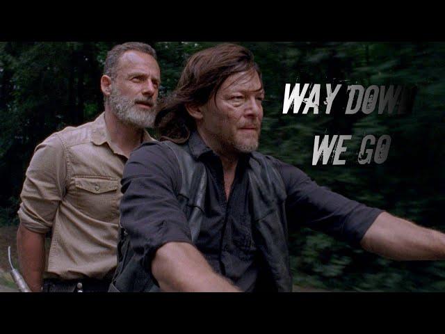 Rick and Daryl || Way Down We Go [TWD] (collab w/ PhieNor)