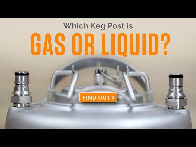 Gas Post or Liquid Post?  Corny Keg Posts & Plugs Explained