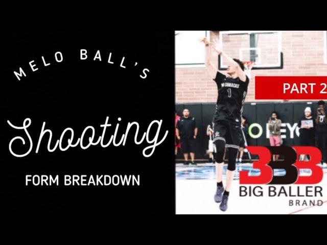 LaMelo Ball Basketball Shooting Form Breakdown (P2) | JP Productions