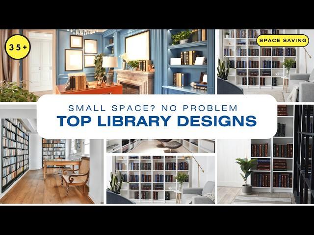 35+ Stylish Home Library Design Ideas for 2024 | Modern, Cozy & Budget Friendly